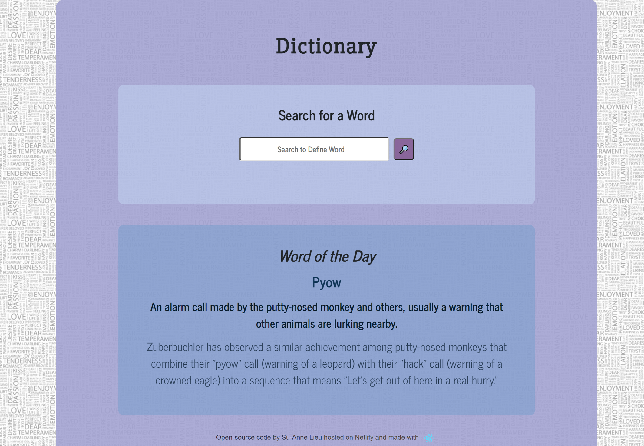 Dictionary App Image